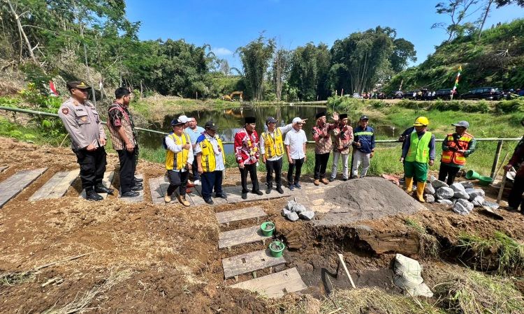 Mulai dibangun Embung Gumelem Pakis Magelang