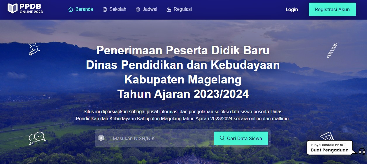PPDB Online SMP Kabupaten Magelang 2023
