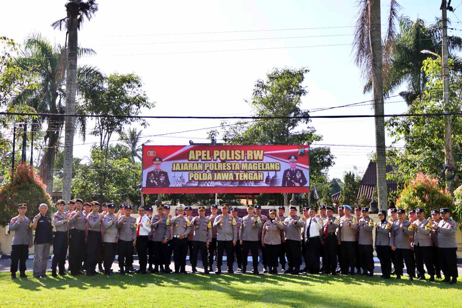 Polresta Magelang gelar Apel Polisi RW