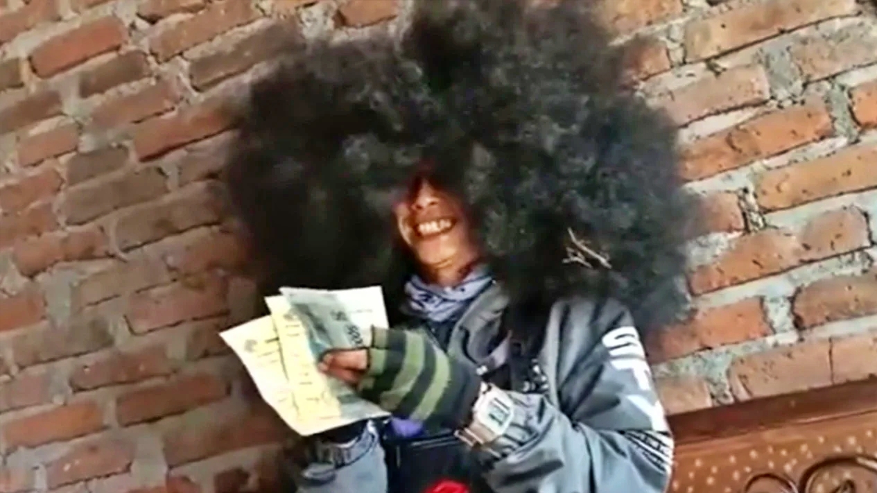 Pria di Jogja tak potong rambut selama 4 tahun viral