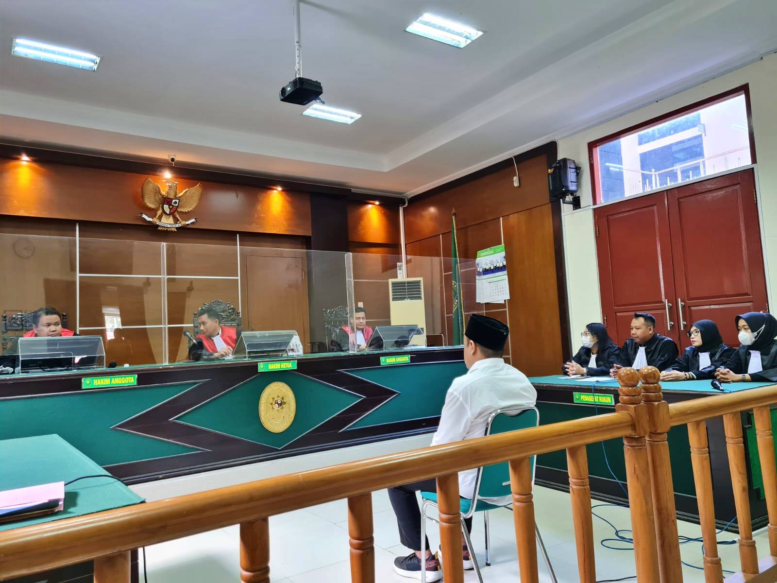Sidang kasus pembunuhan sekeluarga di Magelang terdakwa Dhio Daffa