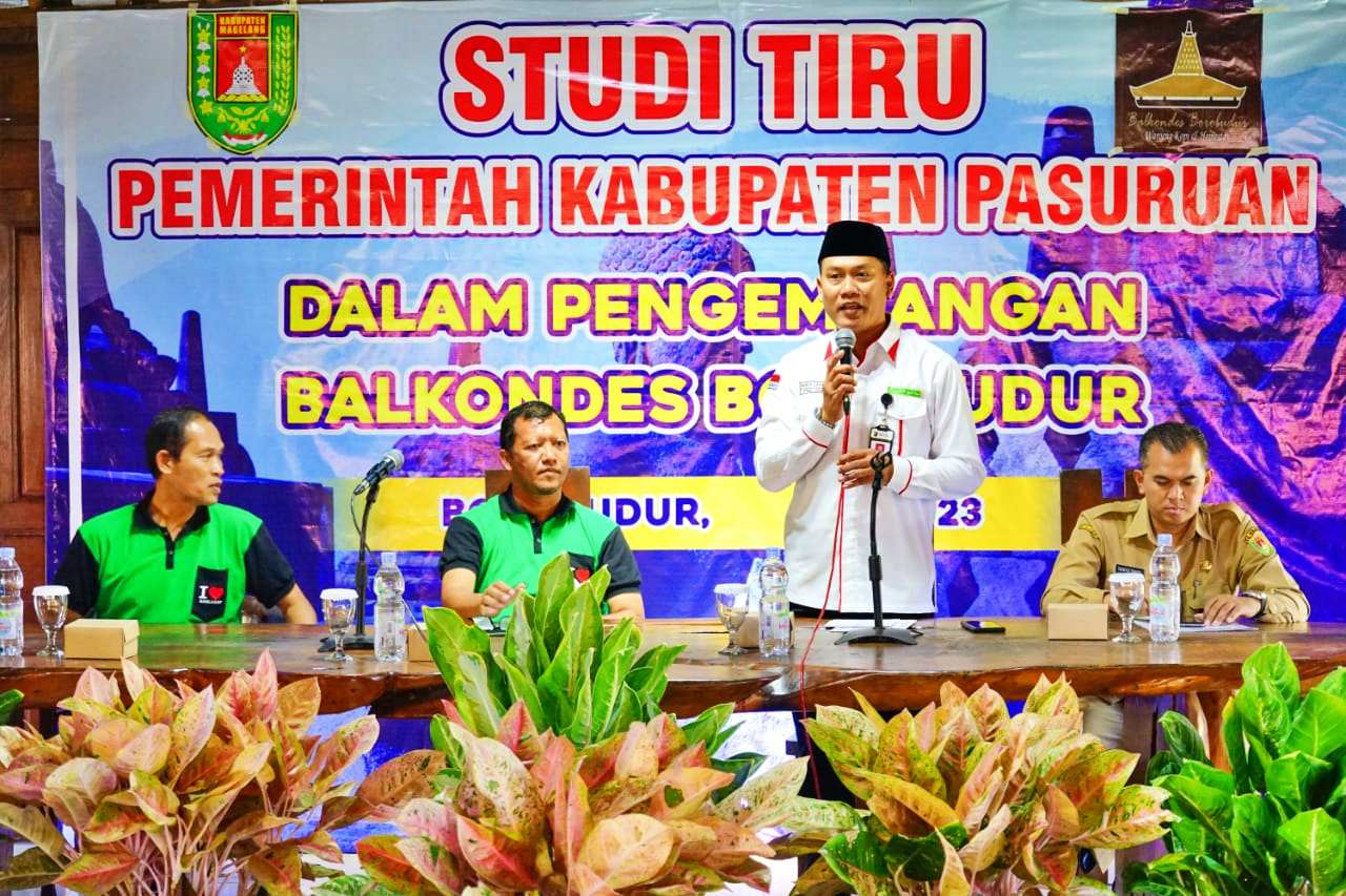 Studi Tiru Pemkab Pasuruan soal tata kelola Balkondes di Borobudur Kabupaten Magelang