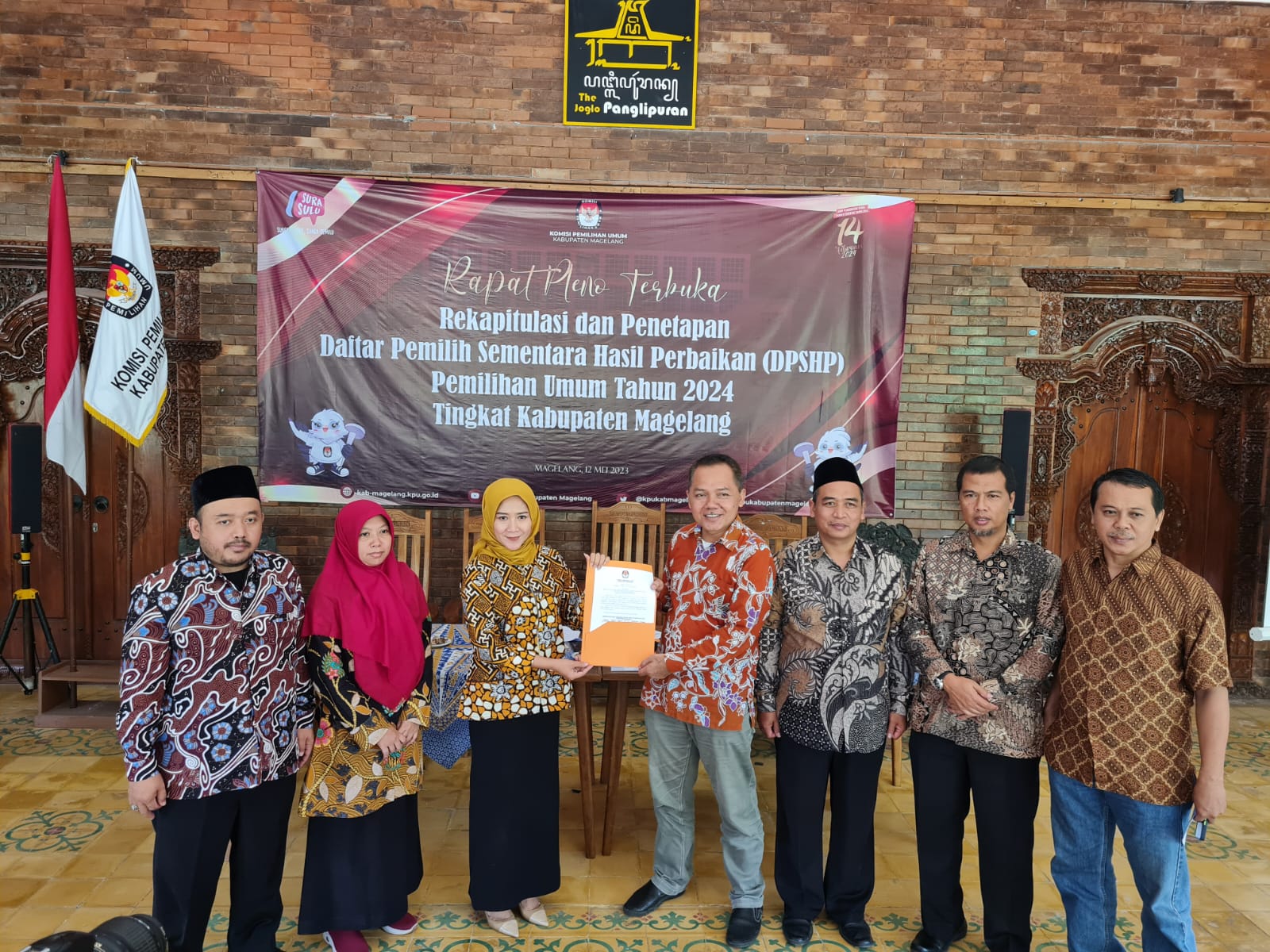 Hasil Rekapitulasi DPSHP Kabupaten Magelang 1.009.217 Pemilih