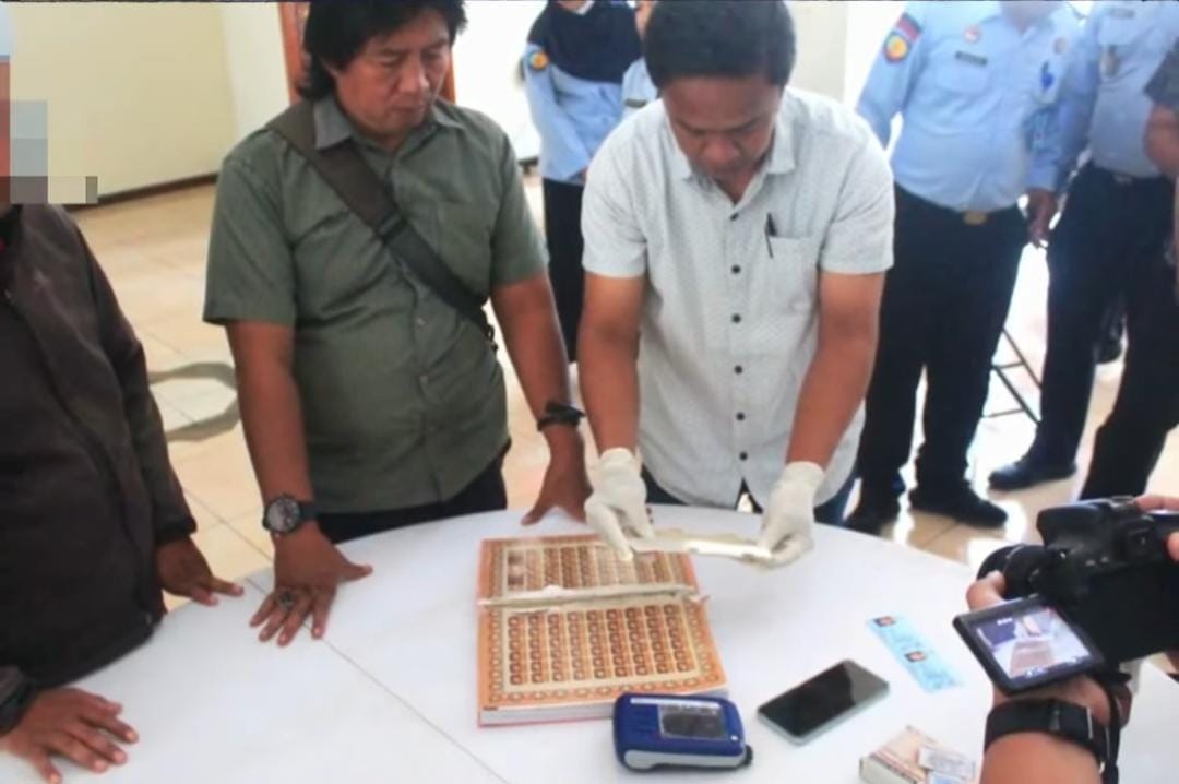 Pengunjung Lapas Pemuda Madiun Gagal Selundupkan Sabu, Modusnya Menyelipkan dalam Alquran