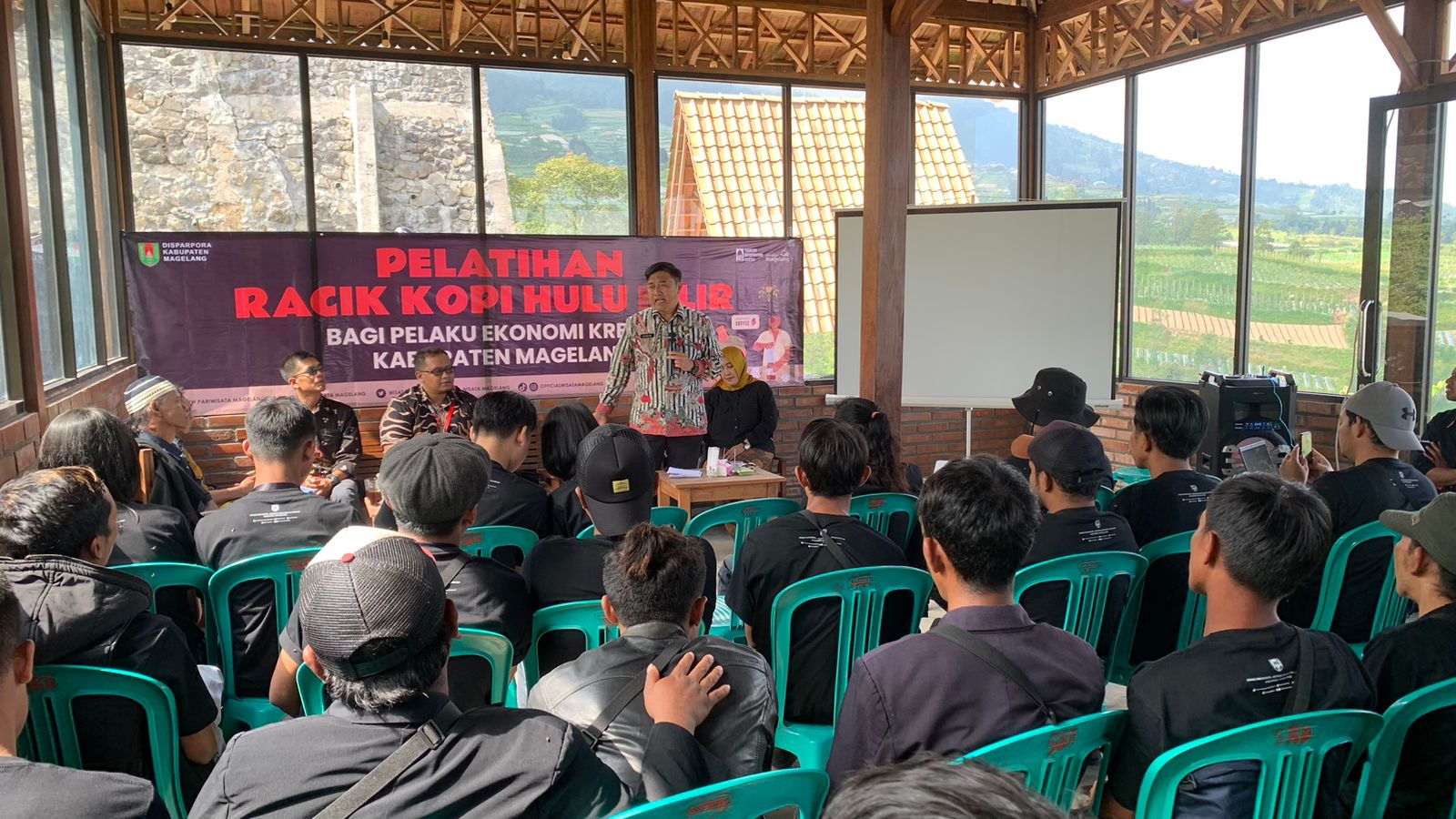 Disparpora Kabupaten Magelang Gelar Pelatihan Racik Kopi