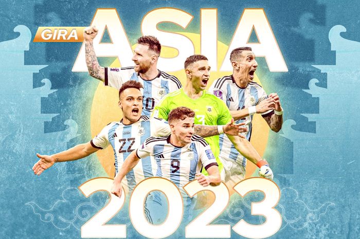 Timnas Argentina Bakal Lawan Timnas Indonesia di Jakarta Juni 2023 Mendatang