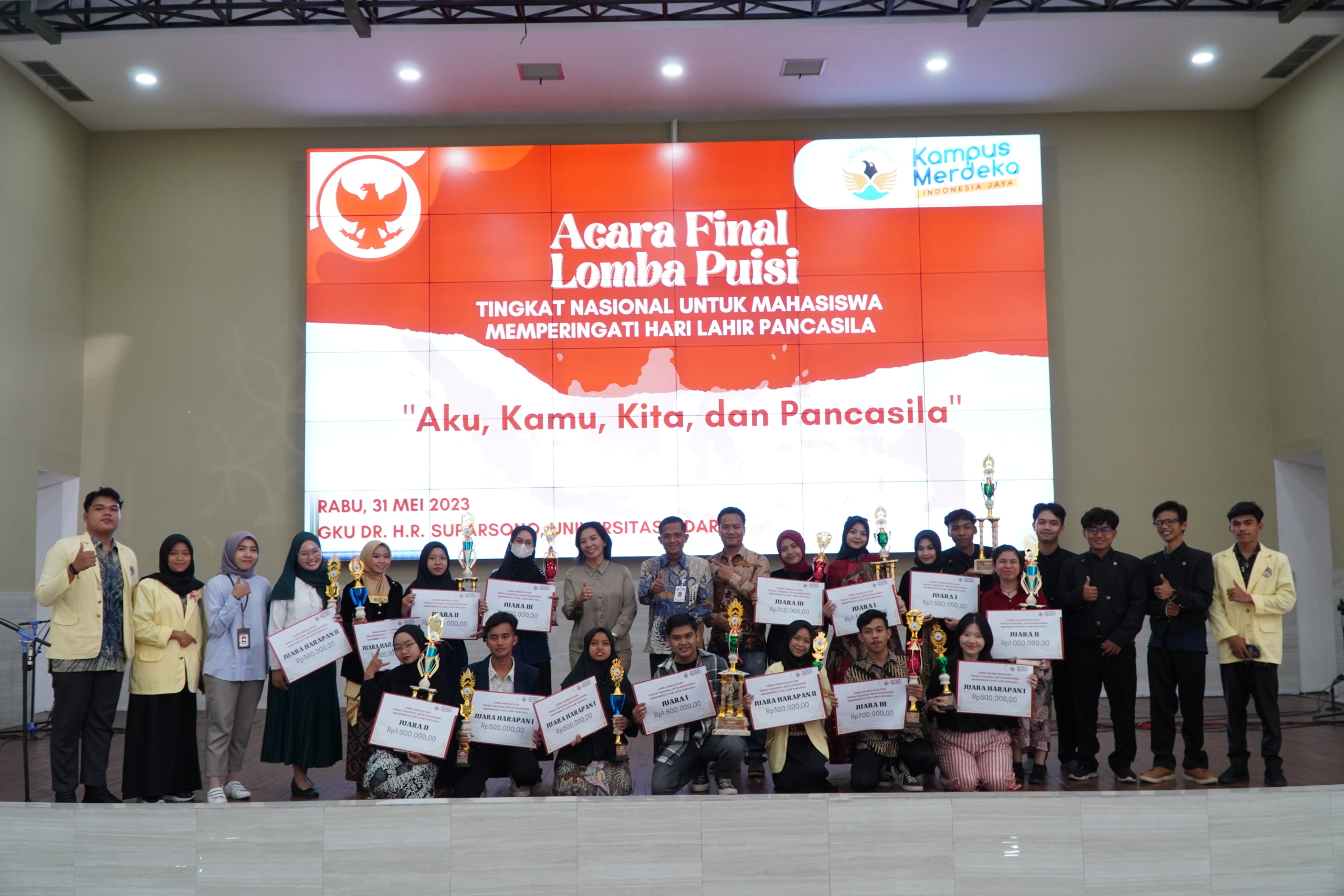 Peringati Hari Lahir Pancasila, Untidar Magelang Gelar Lomba Puisi