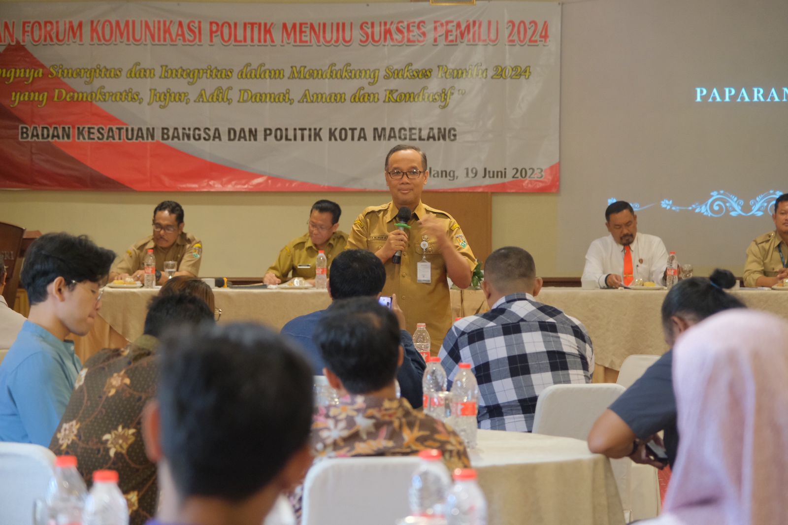 Kesbangpol Kota Magelang Gelar Forum Komunikasi Politik