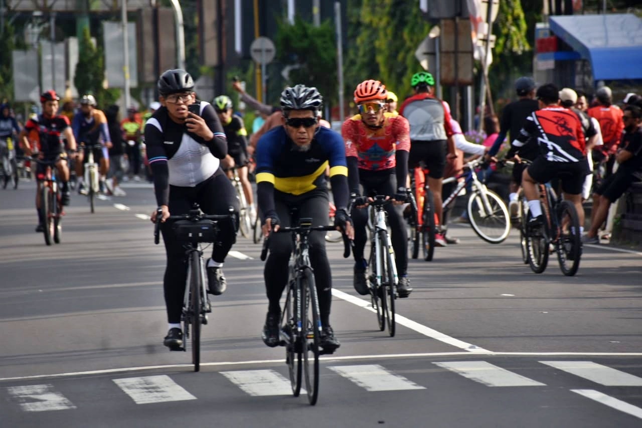 Gowes Bareng Gubernur oleh Pemkot Magelang