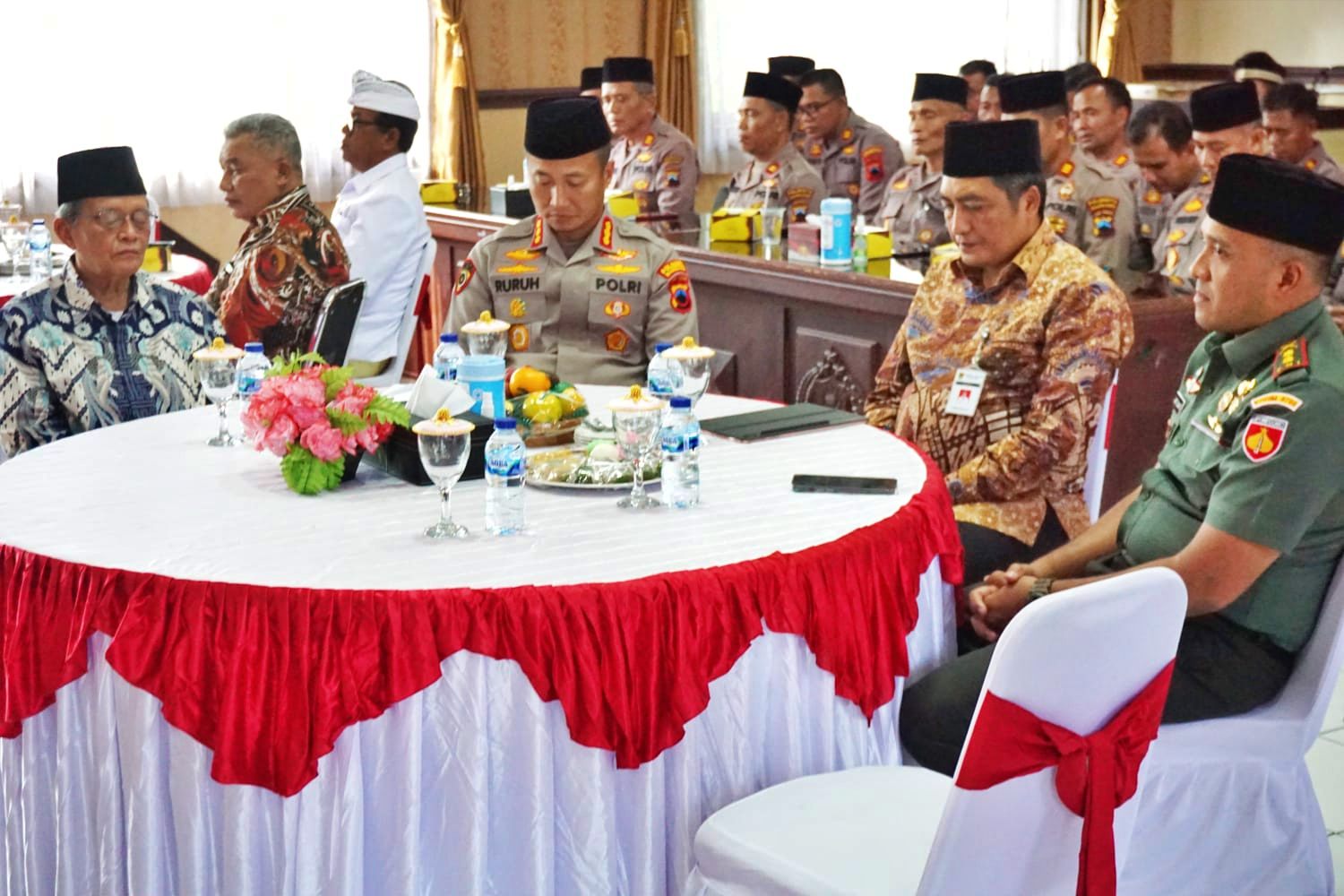 HUT Bhayangkara ke 77 doa lintas Agama digelar Polresta Magelang