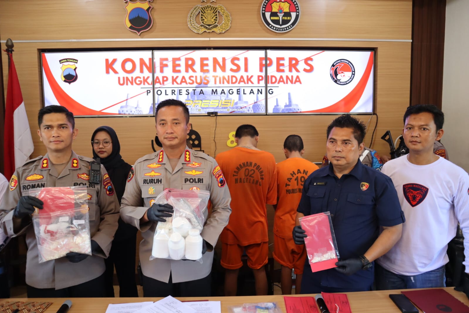 Edarkan Ribuan Pil Yarindu di Magelang, Tiga Warga Temanggung Ditangkap Polisi