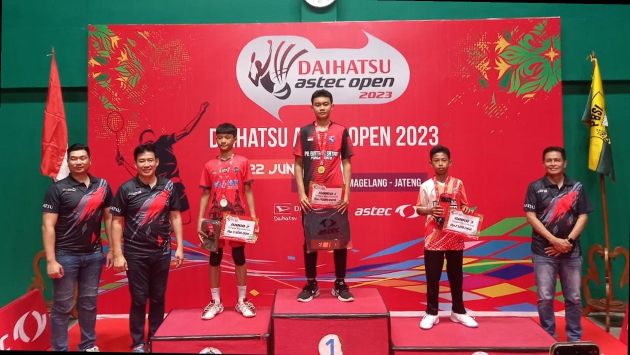 Ajang Bulu Tangkis Daihatsu Astec Open 2023 Digelar di Magelang