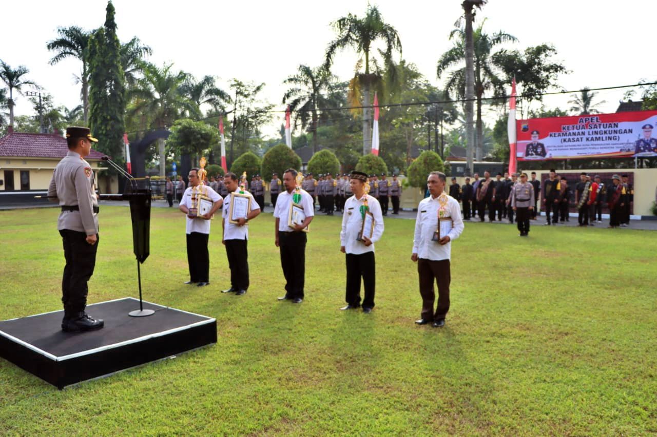 Juara Lomba Satkamling Polresta Magelang