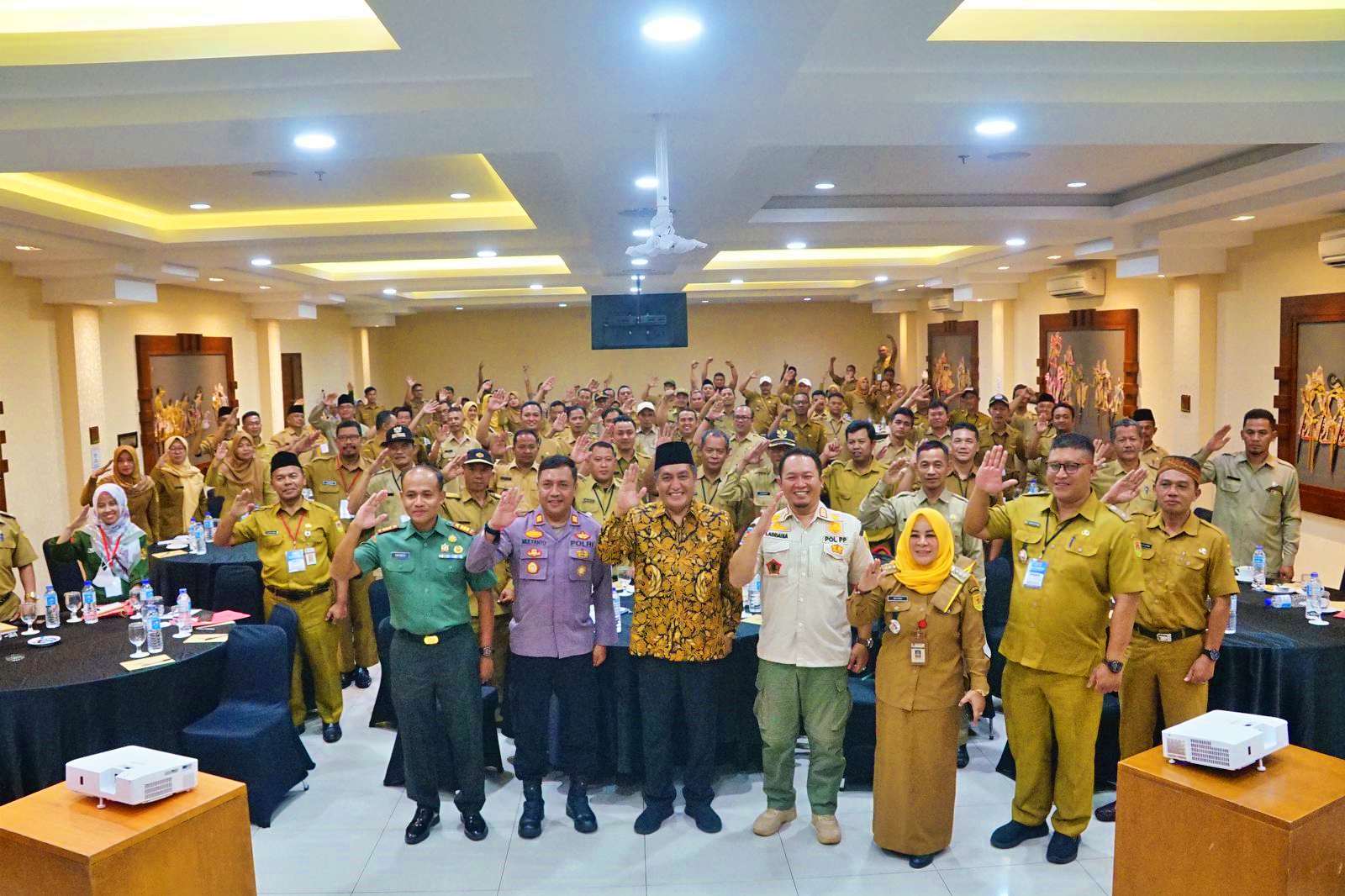 Bimtek Kepala Desa dan Perangkat Desa se-Kecamatan Grabag yang dilaksanakan di Hotel Griya Persada Bandungan