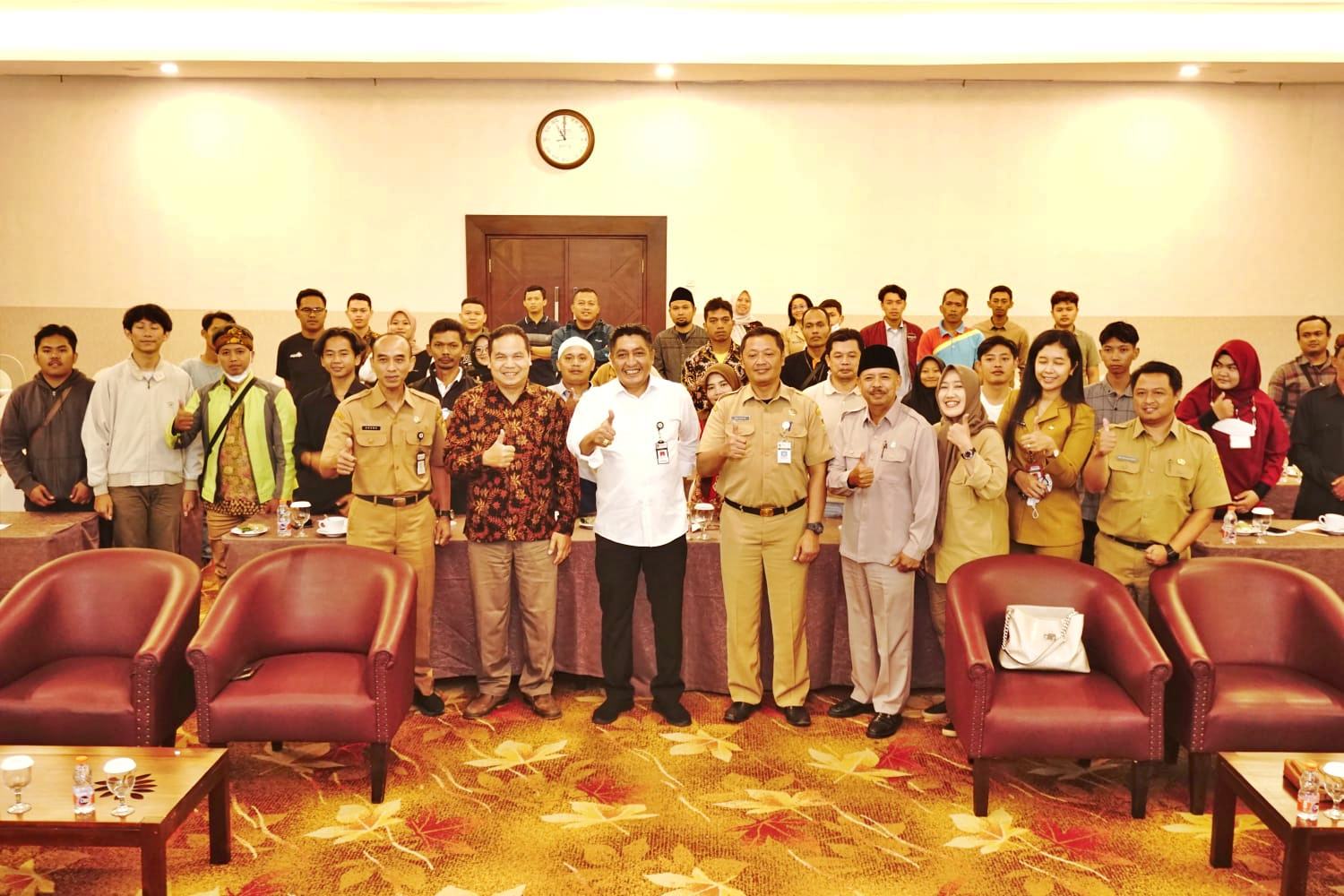 Bupati Magelang saat hadiri Pelatihan Pengelolaan Desa Wisata DAK Non Fisik Pelayanan Kepariwisataan Tahun 2023