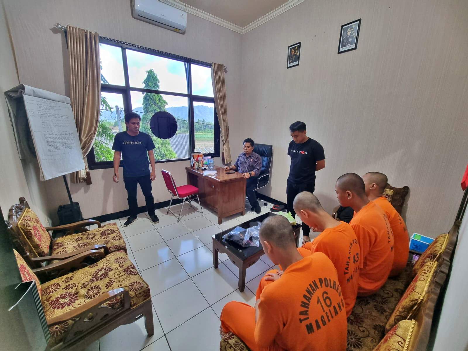 Empat Pengedar Narkotika jenis Tembakau Gorila ditangkap Sat Narkoba Polresta Magelang
