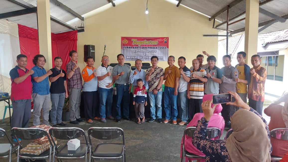 Penuh Haru Warnai Purna Tugas Dan Pelepasan Anggota Polsek Kajoran