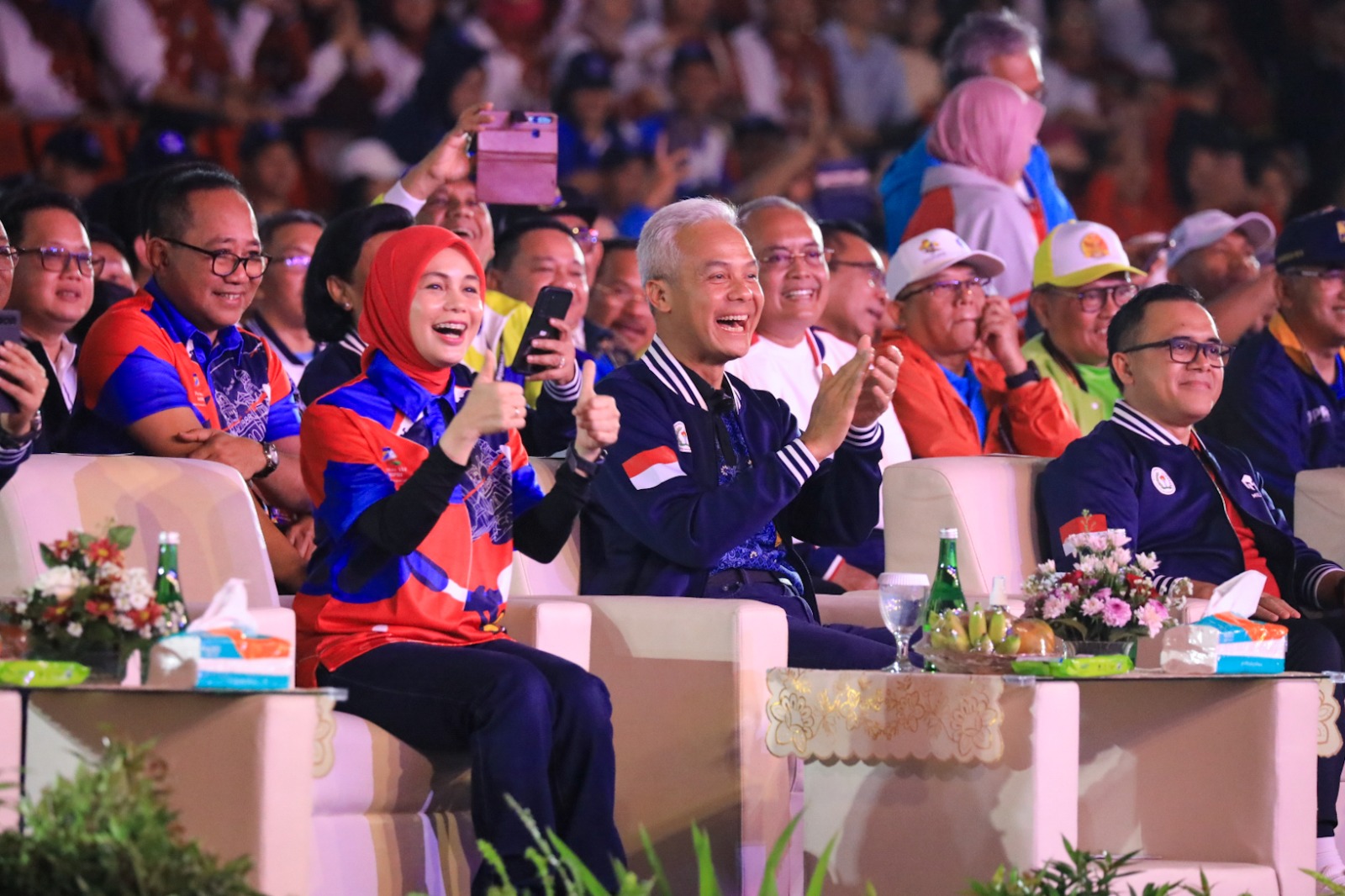 Pornas Korpri Ke XVI Di Jateng Resmi Dibuka Ganjar Pranowo