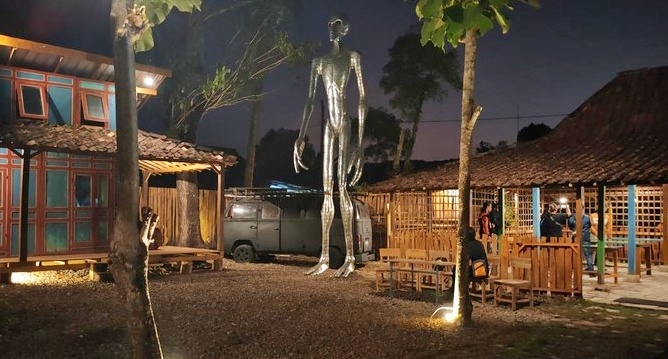 Kampung Alien di Kulon Progo_foto detik