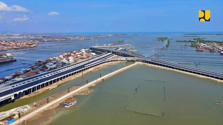 Proyek tol Semarang-Demak 27 km untuk Seksi 2 (Sayung-Demak) sepanjang 16,31 Km akan dioperasikan akhir 2022