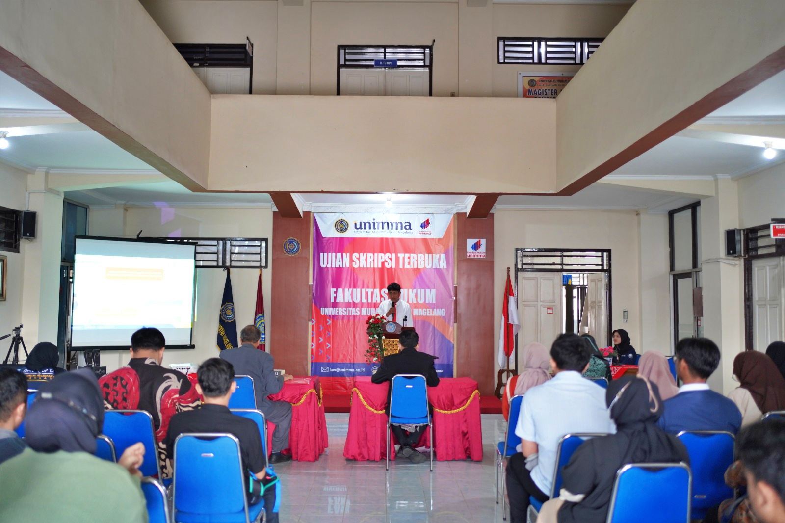 Ujian Skripsi Terbuka Mahasiswa UNIMMA