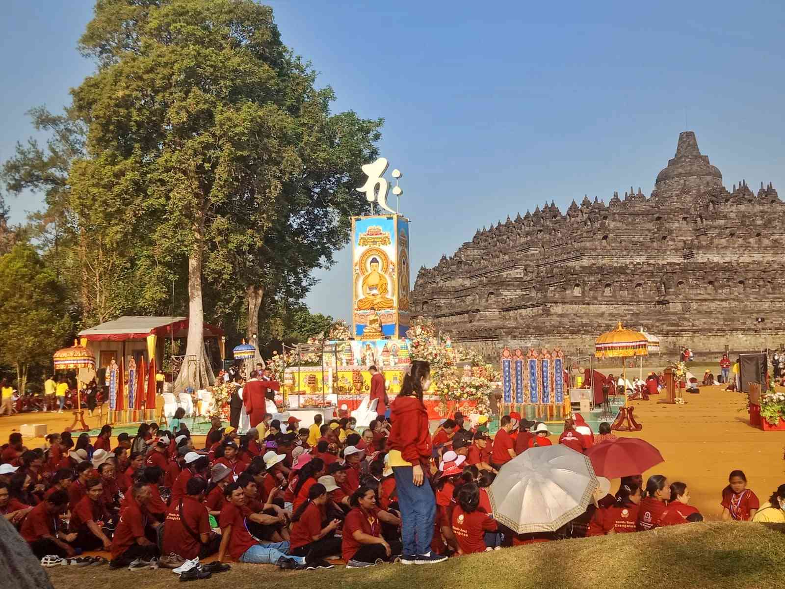 Upacara Apihoma Tantrayana Zhenfozong Borobudur 202