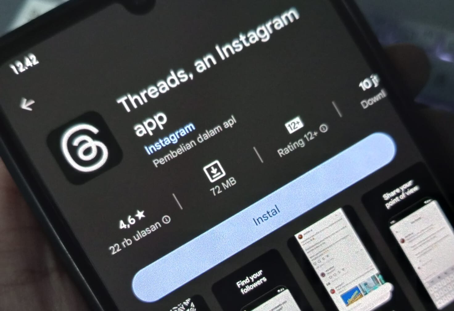 Mengenal Threads Instagram, Aplikasi Baru yang Dirilis Meta