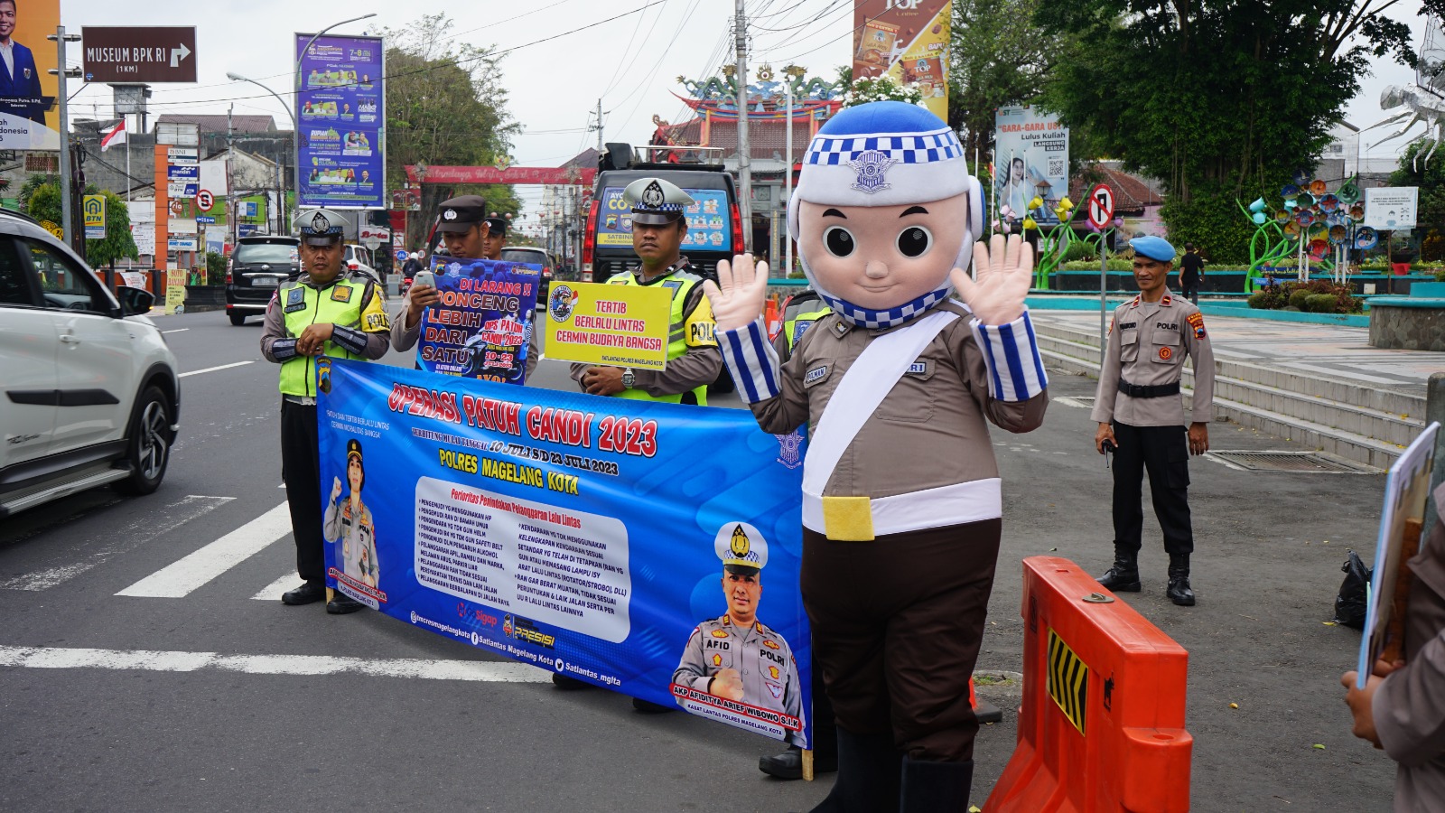 Operasi Patuh Candi 2023, Polres Magelang Kota Tindak 1.898 Pelanggar Lalin
