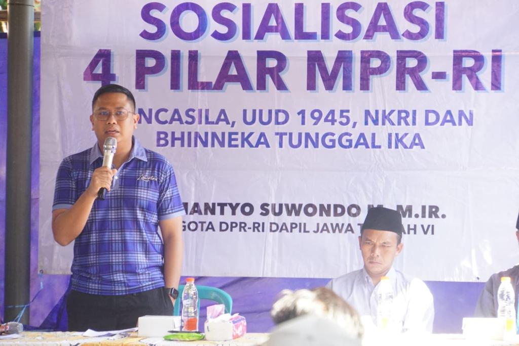 Sosialisasikan 4 Pilar MPR RI, Begini Pesan Bramantyo Suwondo