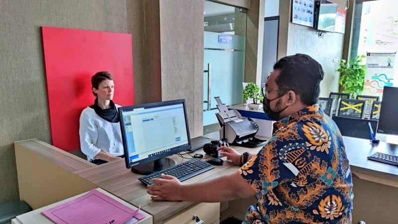 ilustrasi WNA perpanjang izin kunjungan
