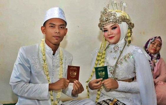 sehari menikah suami laporkan istrinya hilang_dok pribadi