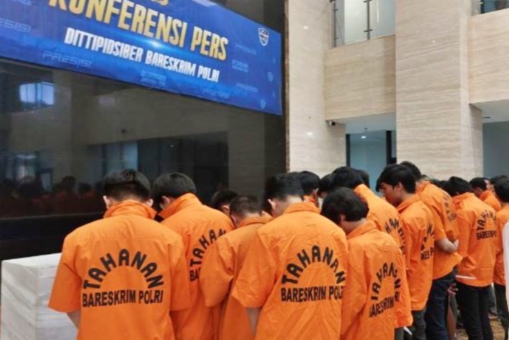 31 orang sindikat judi online ditangkap di Bali