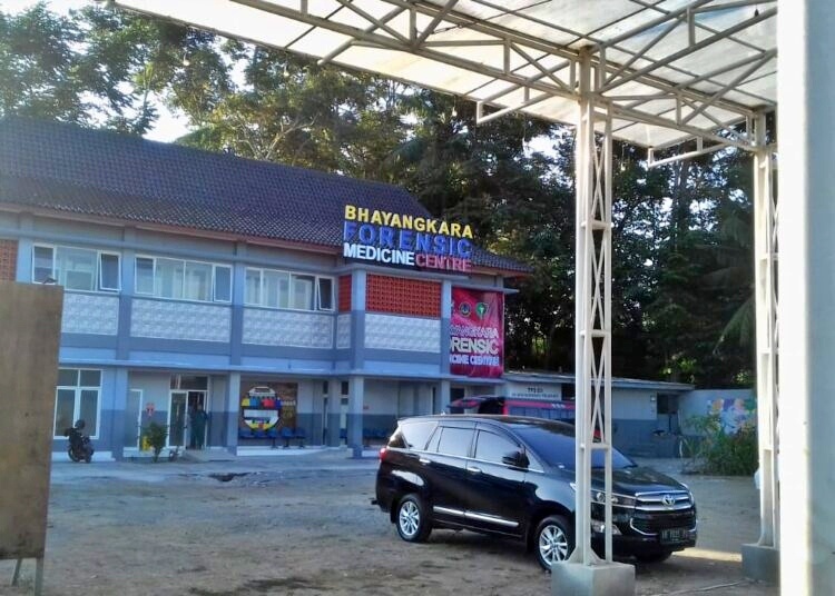 Gedung Forensik Polda DIY dimana jenazah korban mutilasi Sleman diberikan kepada keluarga