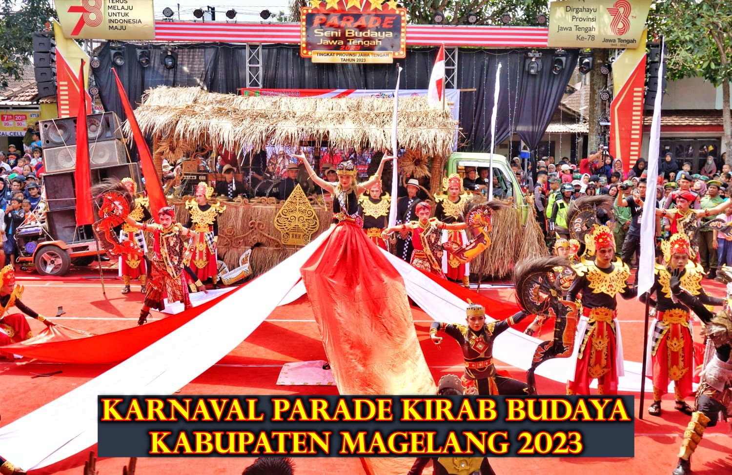 Karnaval Parade Budaya Kabupaten Magelang 2023