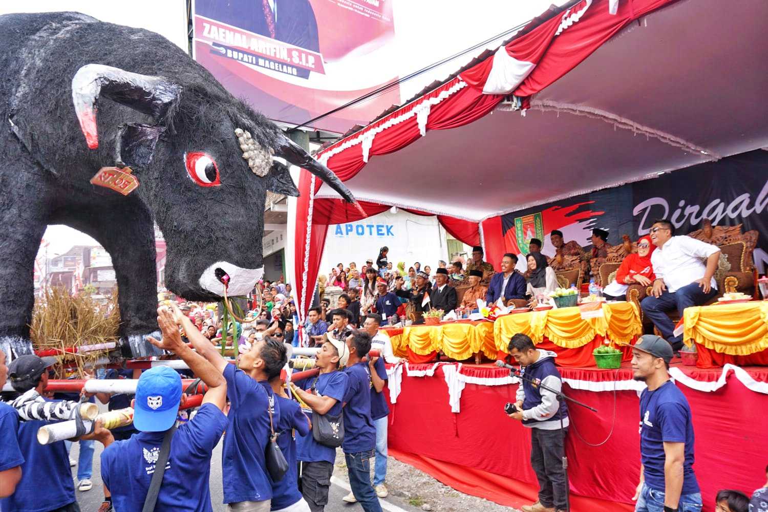 Kirab Budaya dan Karnaval Kemerdekaan di Desa Kaponan Pakis Magelang