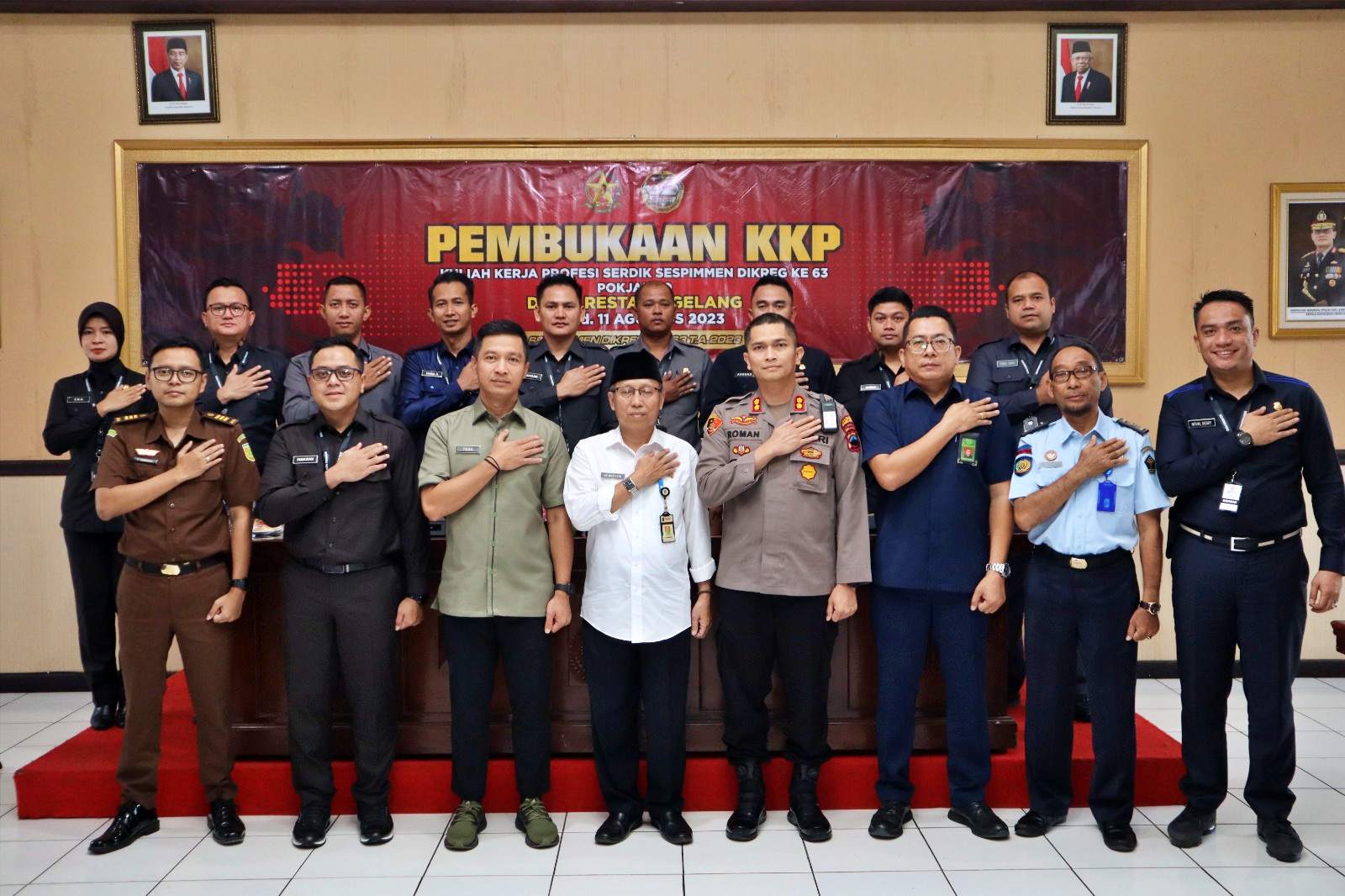 Kuliah Kerja Profesi (KKP) Sekolah Staf dan Pimpinan Menengah (Sespimmen) Polri Pendidikan Reguler (Dikreg) ke-63 tahun anggaran 2023