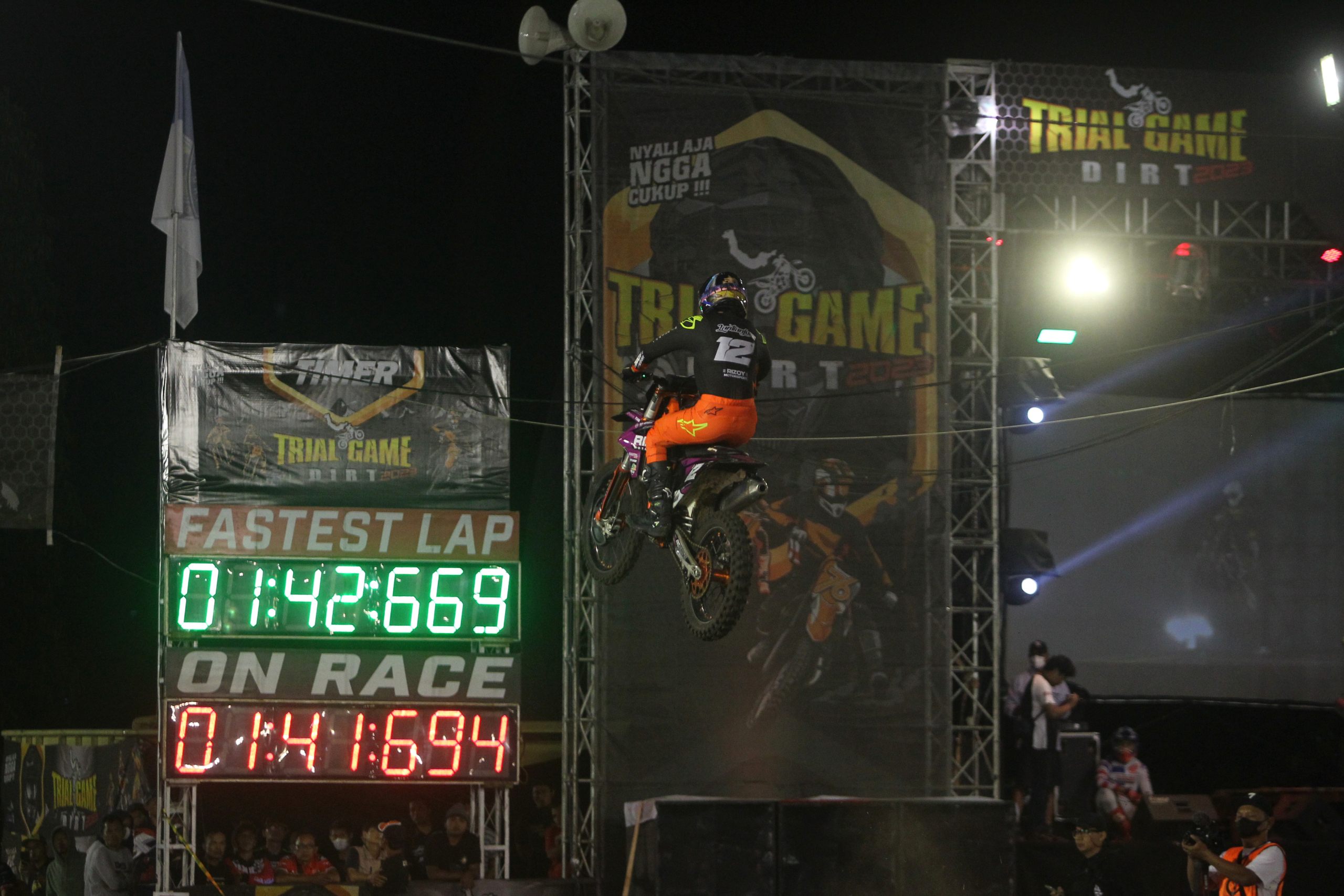 Lantian Juan Juara Umum Trial Game Dirt 2023 Seri Keempat di Magelang