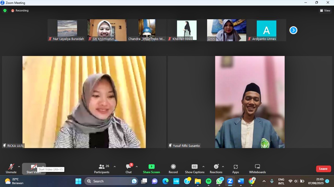 PC IPNU IPPNU Kabupaten Magelang Gelar Dialog Pendidikan Beasiswa