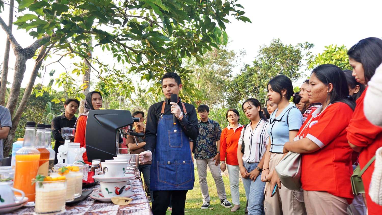 Pelatihan Barista disela sela Rapat Rutin PHRI Kabupaten Magelang