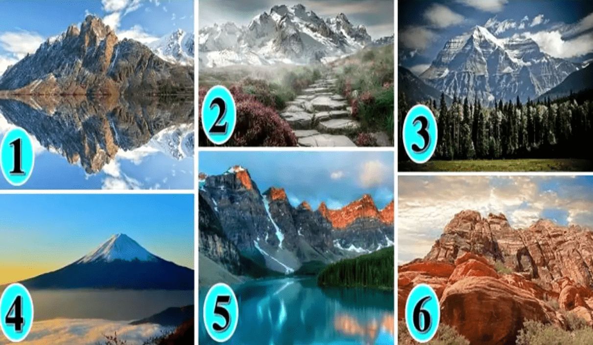 Gambar Gunung yang Dipilih, Ungkap Rahasia Alam Bawah Sadar Anda