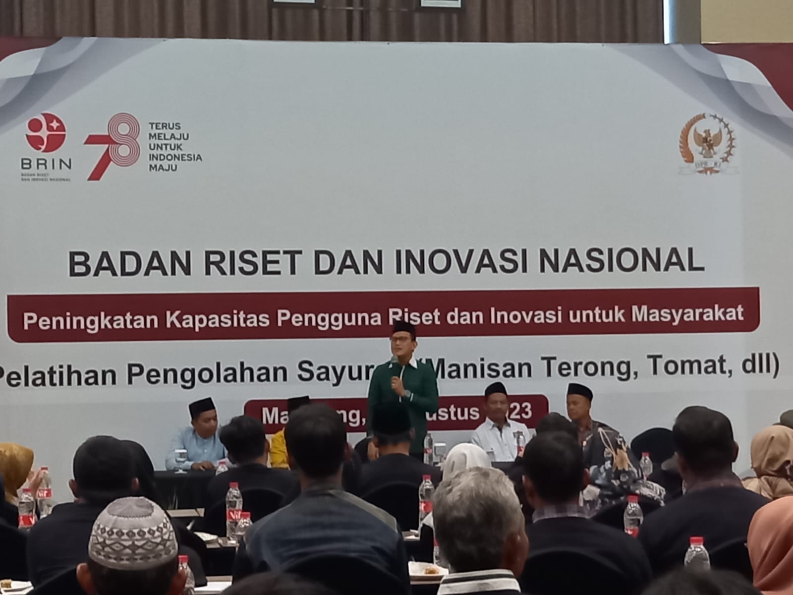 Anggota DPR RI dan BRIN Gelar Pelatihan Pengolahan Sayuran di Magelang