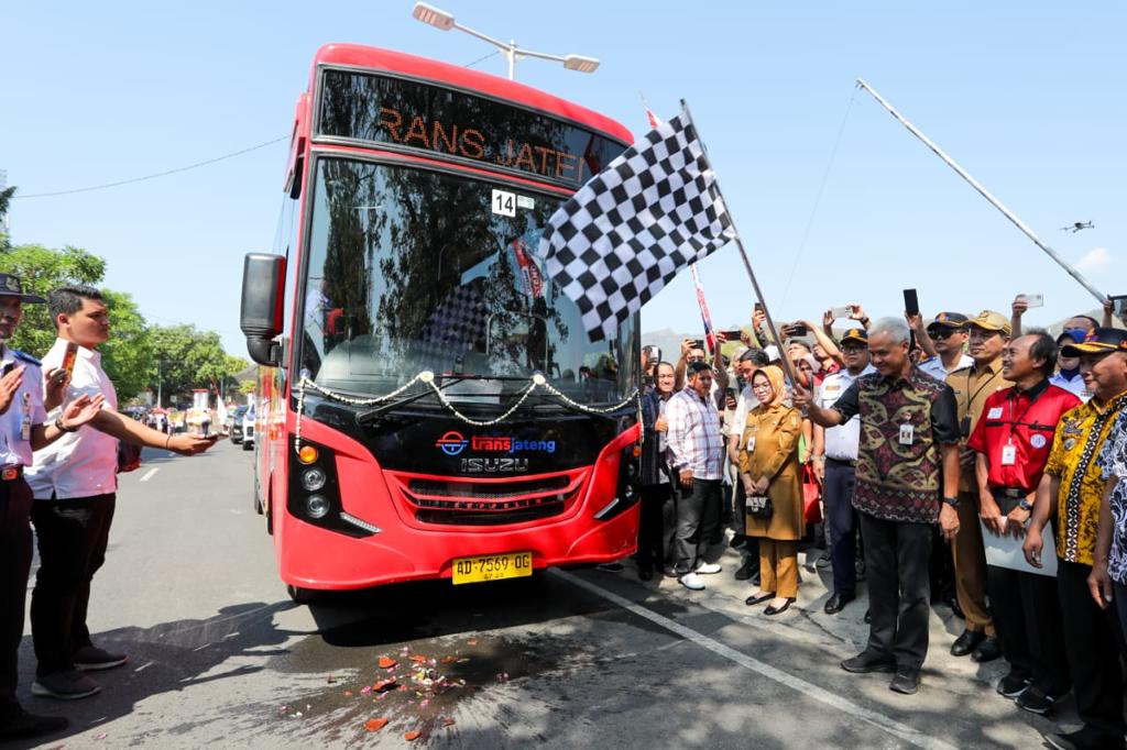 Trans Jateng Rute Solo-Sukoharjo-Wonogiri Resmi Beroperasi