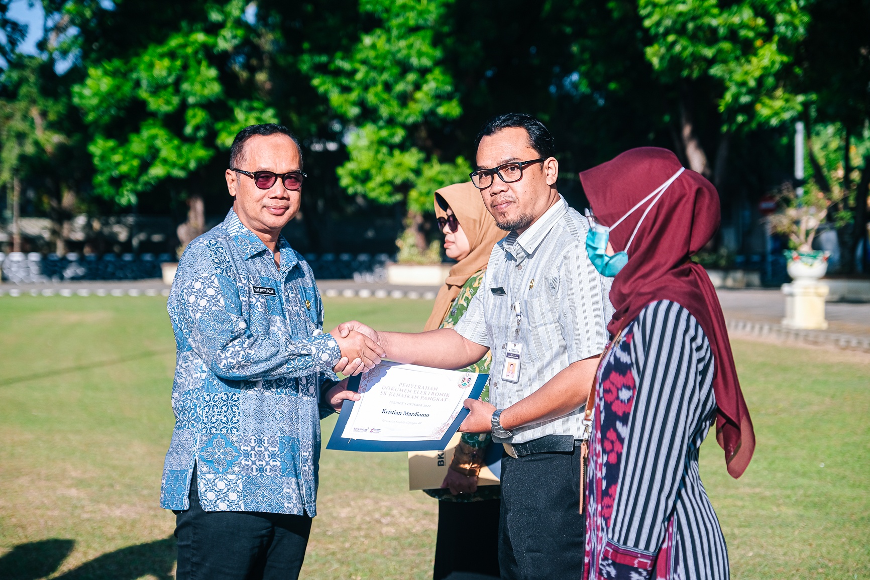 137 PNS Naik Pangkat, Wali Kota Magelang Ingatkan Tentang “Superteam”