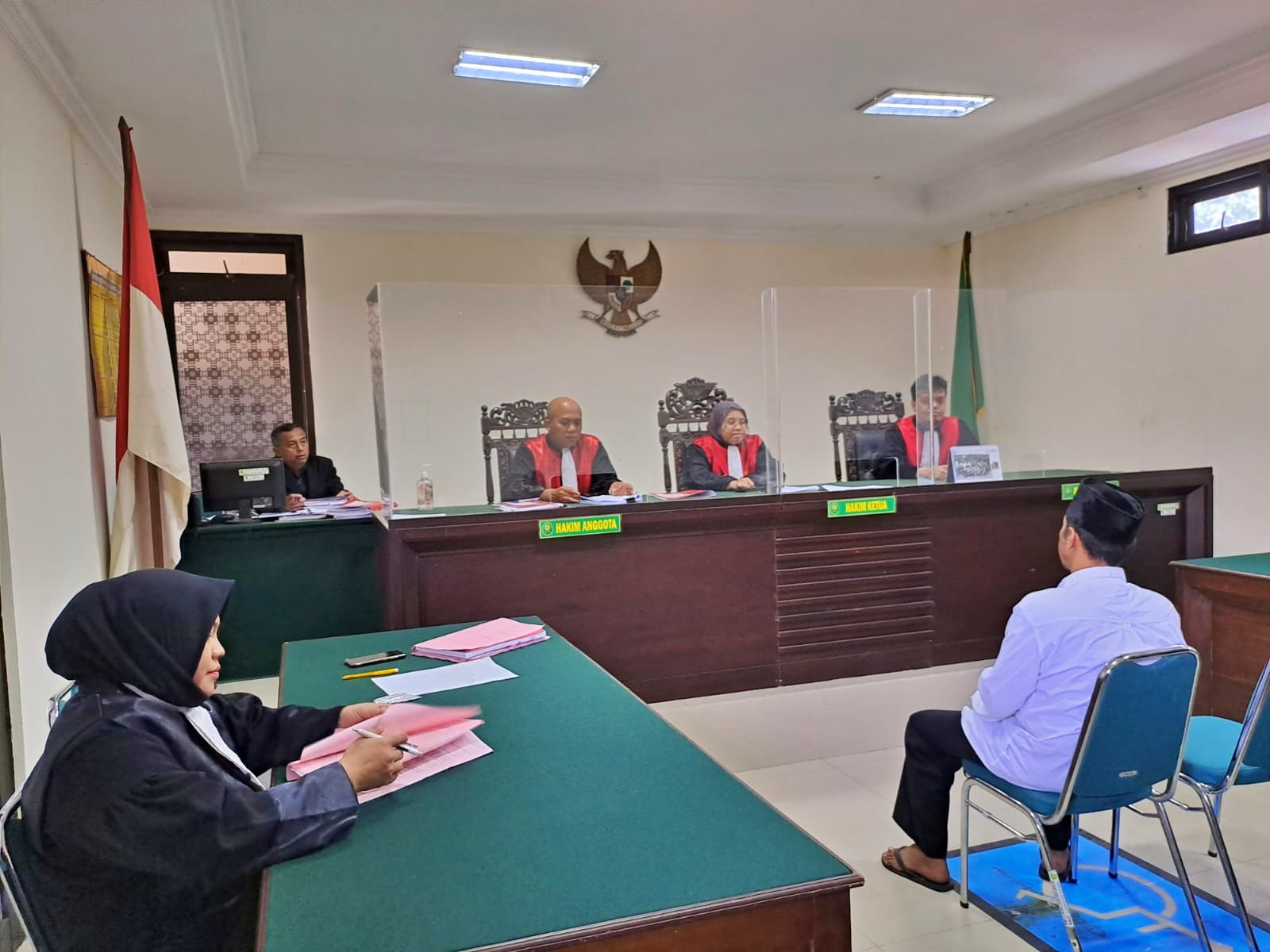 Sidang Vonis Oknum Kades Kebonrejo Candimulyo Magelang soal kasus UU ITE