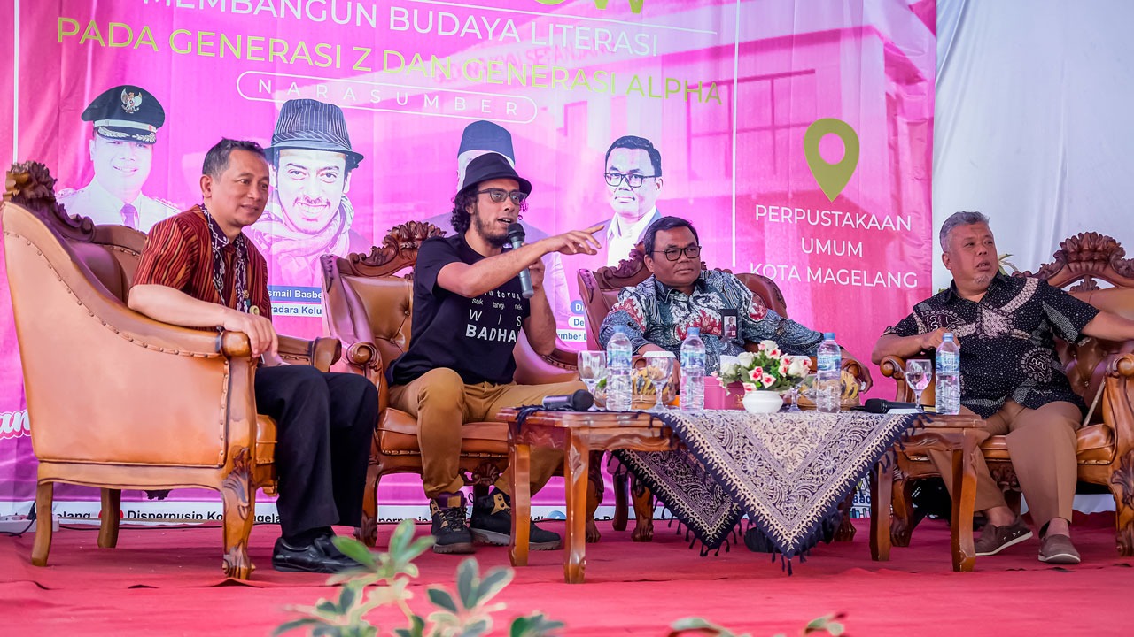 Bangun Budaya Literasi Gen Z dan Alpha, Perpustakaan Kota Magelang Gelar Talkshow