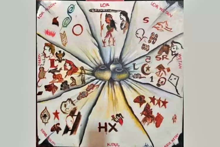 60 Simbol Misterius dalam Kain Mori Penutup Cupu Panjolo