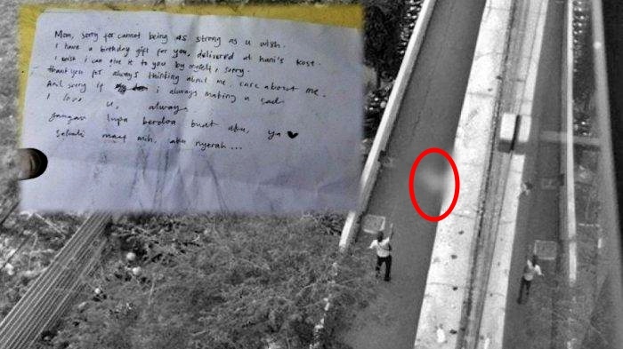 Mahasiswi bunuh diri dari atas Mall di Semarang tinggalkan surat isinya menyedihkan