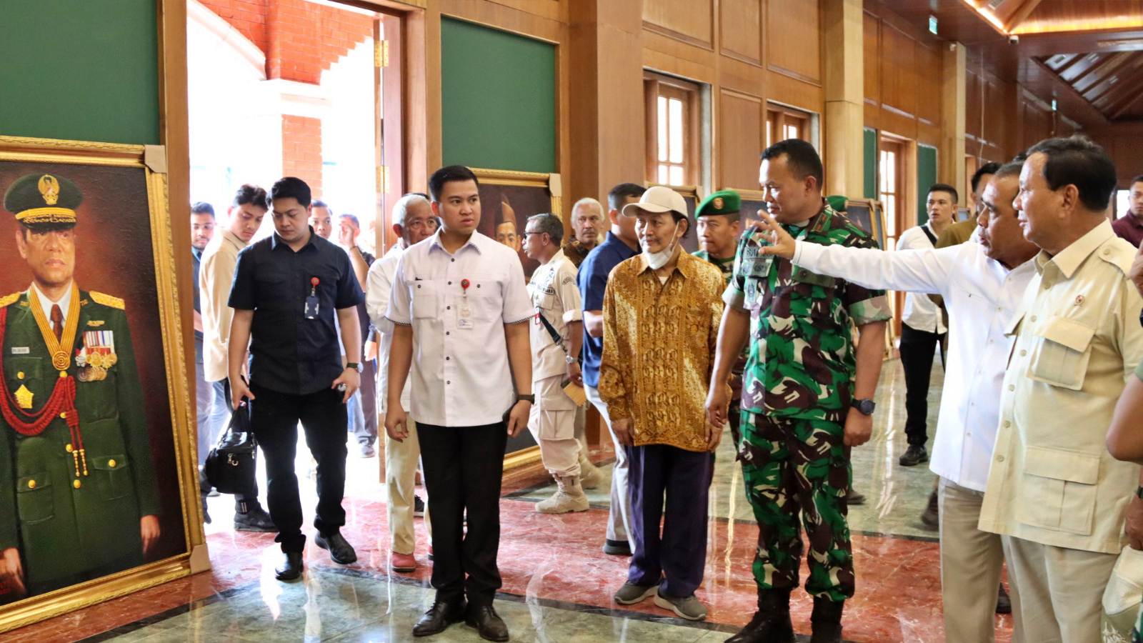 Menhan Prabowo saat di AKMIL Magelang_foto Kemenhan