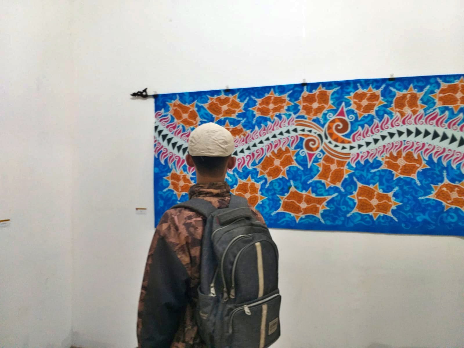 Pameran Batik dengan motif rajah di Magelang