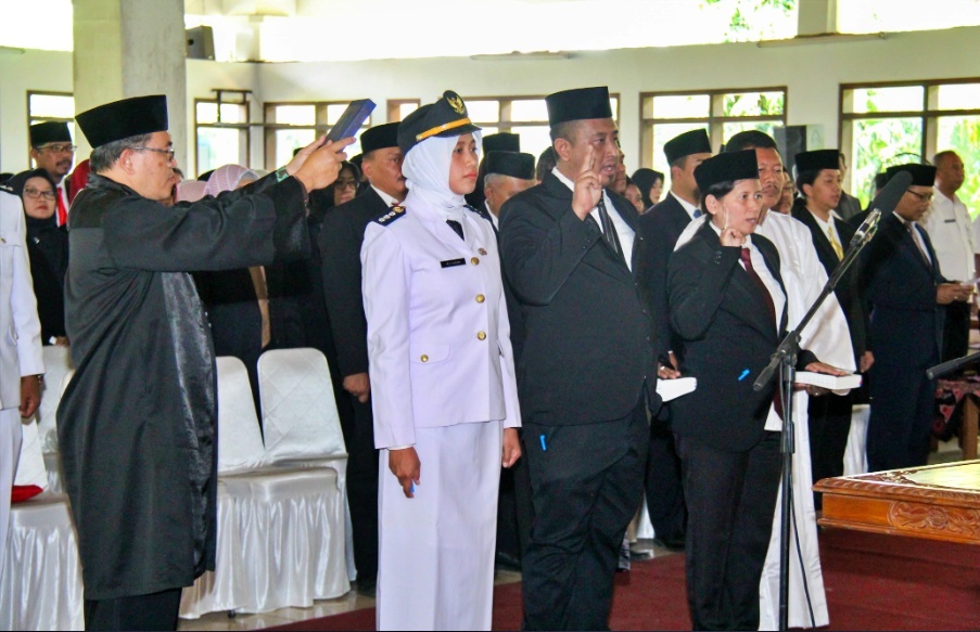 Pelantikan sejumlah Pejabat di Lingkungan Pemkab Magelang Oktober 2023